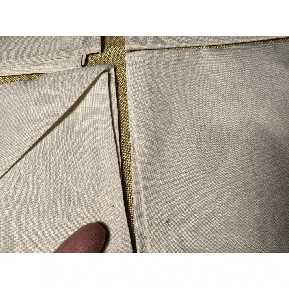 Vintage Embroidered Handkerchiefs Set of 4 Linen